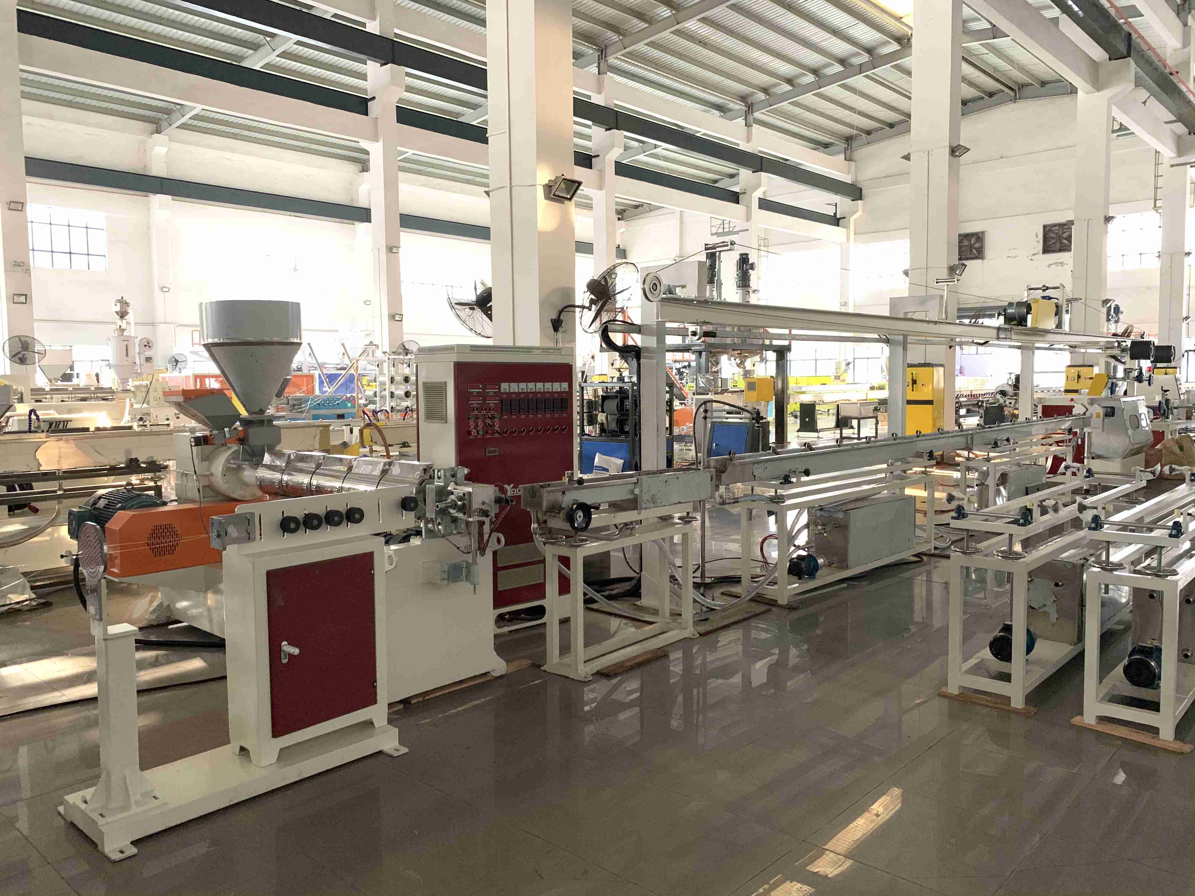 Electricity use PVC coated aluminum copper wire making machine